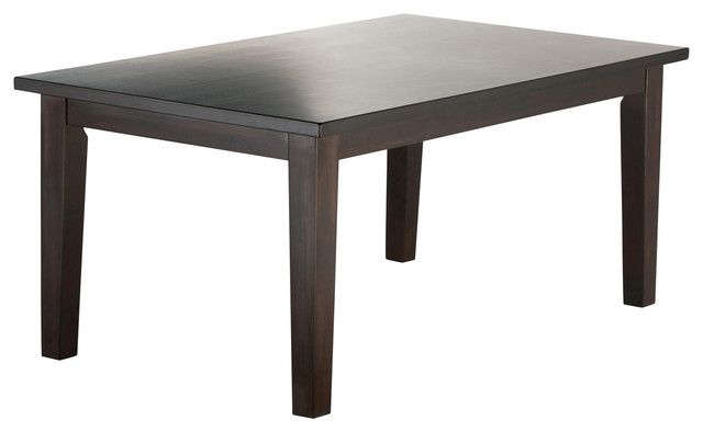 Eastwood Solid Hardwood &amp; Rubberwood 66 In X 40 In Rectangle Dining ... regarding Maximizing Your Dining Experience with the Lowry 66 x 40 Rectangle Table