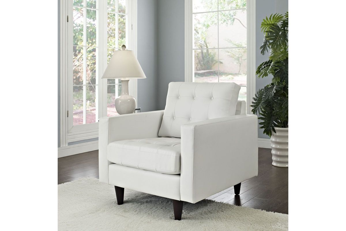 Understanding the craftsmanship behind white bonded leather armchairs