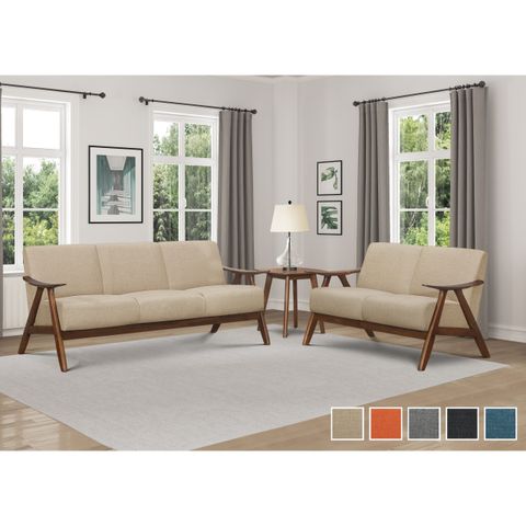 Fabric, 2 Piece Living Room Sets - Bed Bath & Beyond within Benzoni 2 Piece Living Room Set