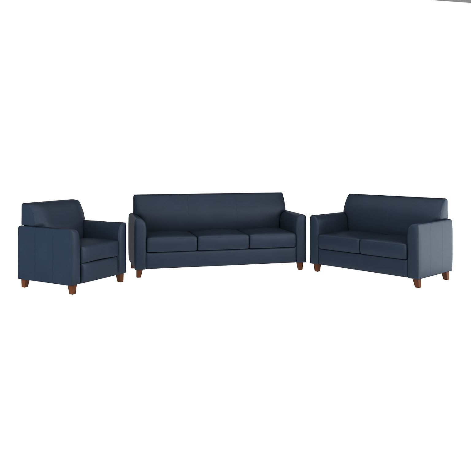 Flash Furniture Hercules Diplomat Series Leathersoft Reception Set ... within Exploring the Versatility of the HERCULES Diplomat Series Reception Set in Fine Dining
