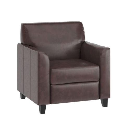 Flash Furniture Hercules Diplomat Series Leathersoft Upholstered Side ... pertaining to Hercules Diplomat Series Reception Set