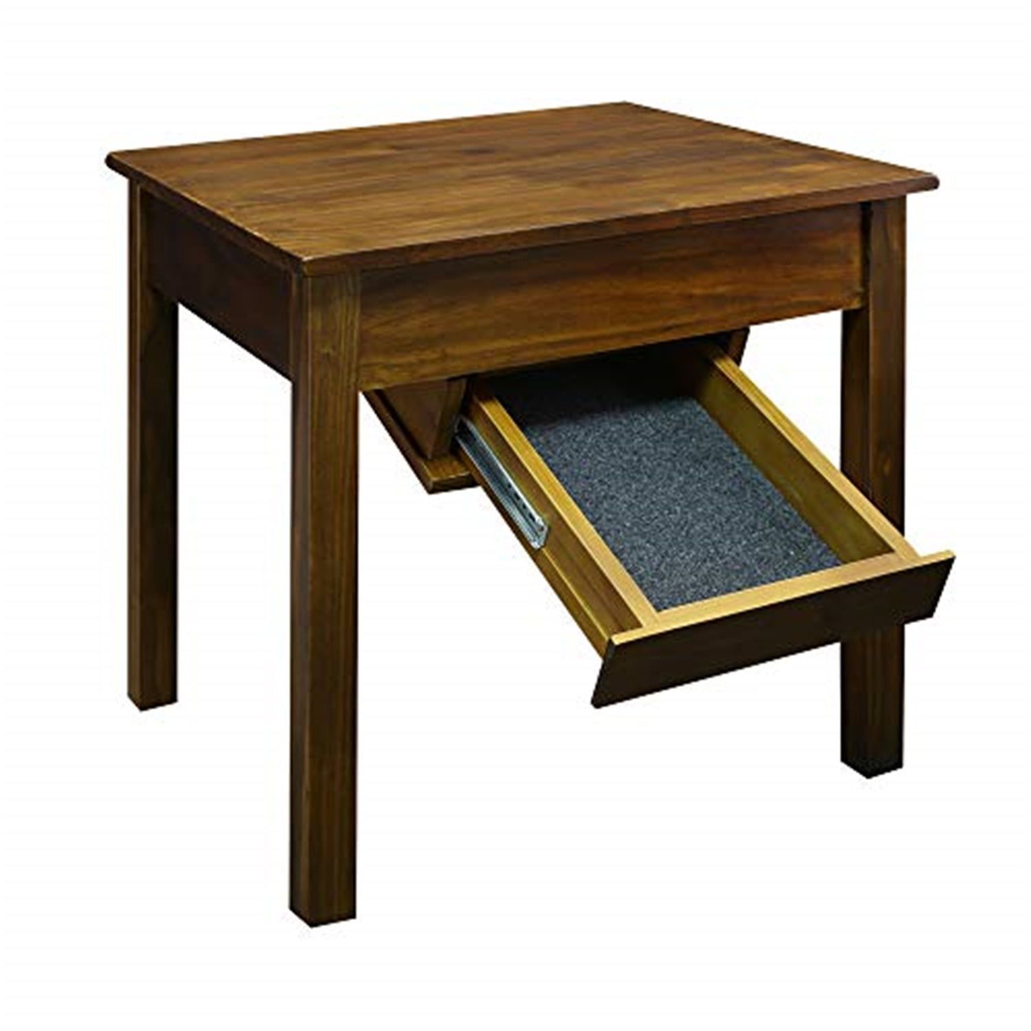 Free Shipping! Casual Home 615-15 Kennedy End Table With Concealed ... intended for The Artisan Craftsmanship Behind Historic Kennedy End Tables