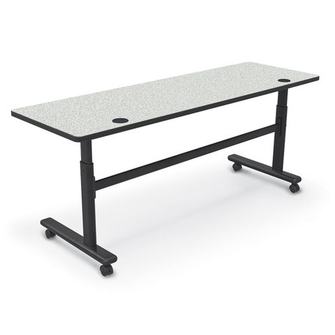 Height Adjustable 72"W Flipper Table pertaining to Creating adaptable dining solutions with adjustable height 72 dining table
