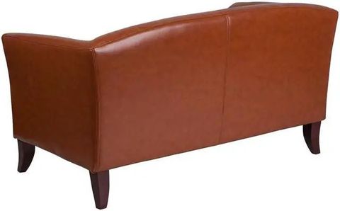 Hercules Imperial Series Cognac Leathersoft Loveseat - Newegg.com inside Hercules Imperial Series Living Room Set, Cognac