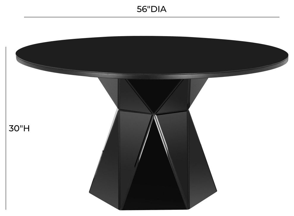 A Deep Dive into the Versatility of Iris Black Glass Dining Table
