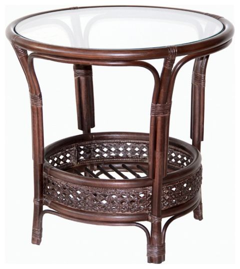 Jam Set Of 2 Rattan Wicker Chairs W/ Cushions And Coffee Table, Dark ... inside Understanding the Artisan Craftsmanship Behind Rattan Wicker Furniture