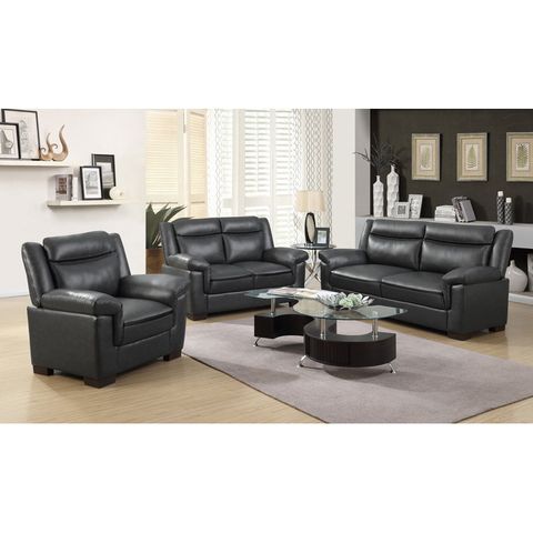Latitude Run® Tiarre 3-Piece Sofa Set & Reviews | Wayfair regarding Exploring the Design Philosophy of Nestore's Match 3-Piece Leather Sofa Collection