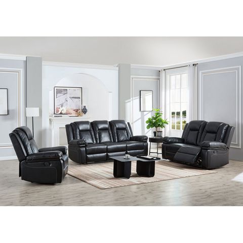 Legend Furniture 3 - Piece Living Room Set & Reviews | Wayfair throughout Axel Contemporary Microfiber Recliner, 3-Piece Set