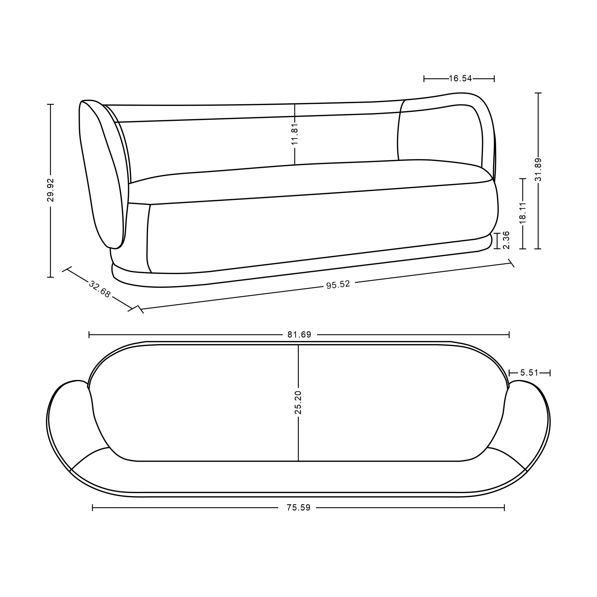 Manhattan Comfort, Contemporary Siri Sofa And Accent Chair Set Cream ... in The Art of Choosing the Right Manhattan Comfort 2-Piece Siri Sofa for Your Home