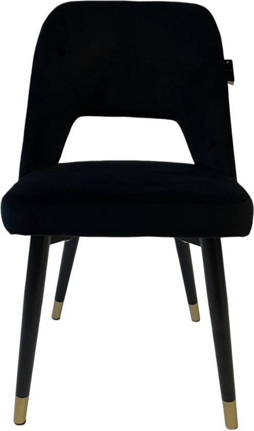 Milano The Label - Eetkamerstoel &quot;Lorenzo&quot; Set 2 - Blauw - Velvet | Bol pertaining to Lorenzo Velvet 2Pc Set