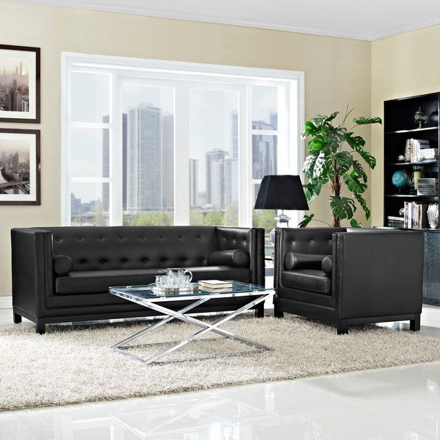 Maximizing Comfort and Style with Modern Contemporary Living Room 2-Piece Sets