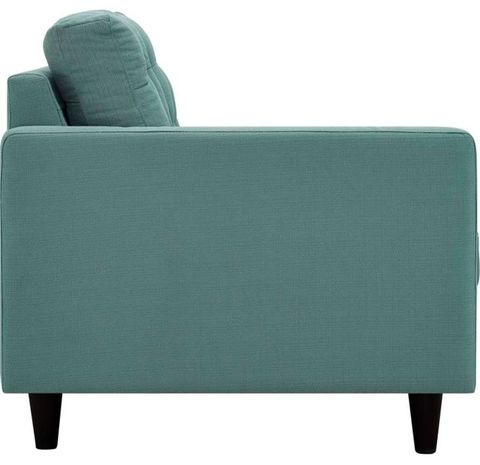 Modern Laguna Empress Left-Facing Upholstered Fabric Loveseat, 64.5 ... inside Design Philosophy and Comfort Integration in Modern Upholstered Seating