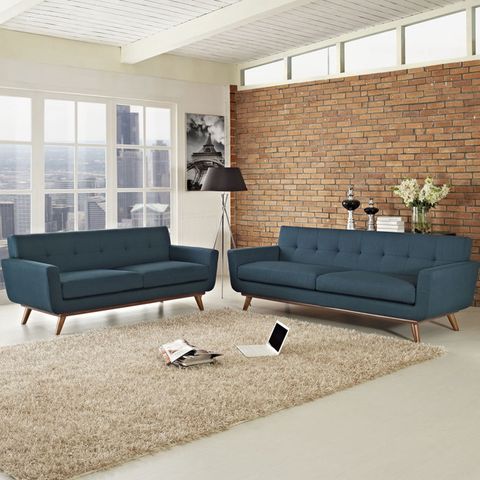 Modway Engage Loveseat And Sofa Set & Reviews | Wayfair with regard to Modway 2-Piece Engage Loveseat And Sofa Set, Gray