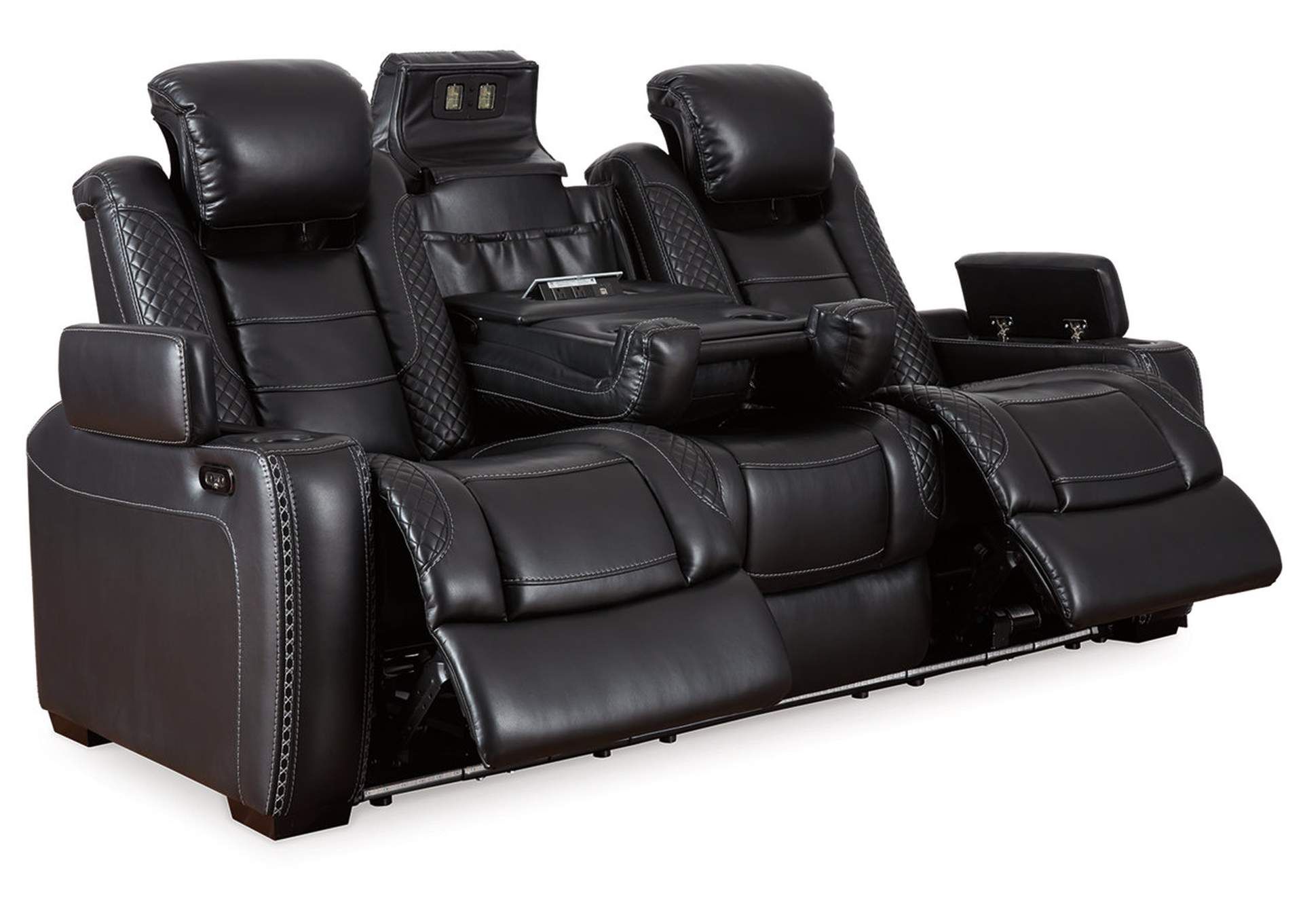 Party Time Dual Power Reclining Sofa, Loveseat And Recliner Set with regard to Maximizing your home entertainment space with reclining sofa sets