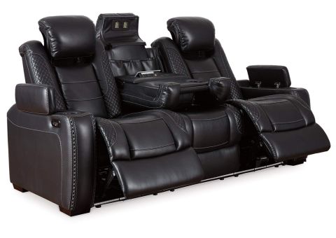 Party Time Dual Power Reclining Sofa, Loveseat And Recliner Set with regard to Maximizing your home entertainment space with reclining sofa sets
