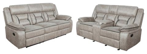 Pemberly Row 2-Piece Faux Leather Upholstered Motion Living Room Set ... for Pemberly Row 2-Piece Mid-Century Fabric Upholstered Living Room Sofa Set Teal