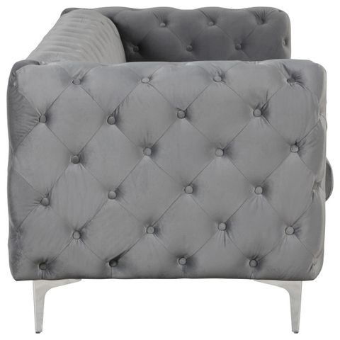 Rebekah 2 Piece Velvet Standard Foam Living Room Set Sofa+Chair ... inside The Art of Choosing the Right Velvet Sofa Set for Your Home