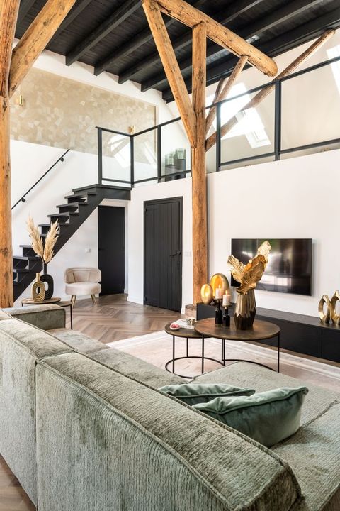 Round Gold Nested Coffee Tables (2) | Oroa Tulum | Luxury Living Room ... intended for How Nested Furniture Creates Visual Depth in Modern Interiors