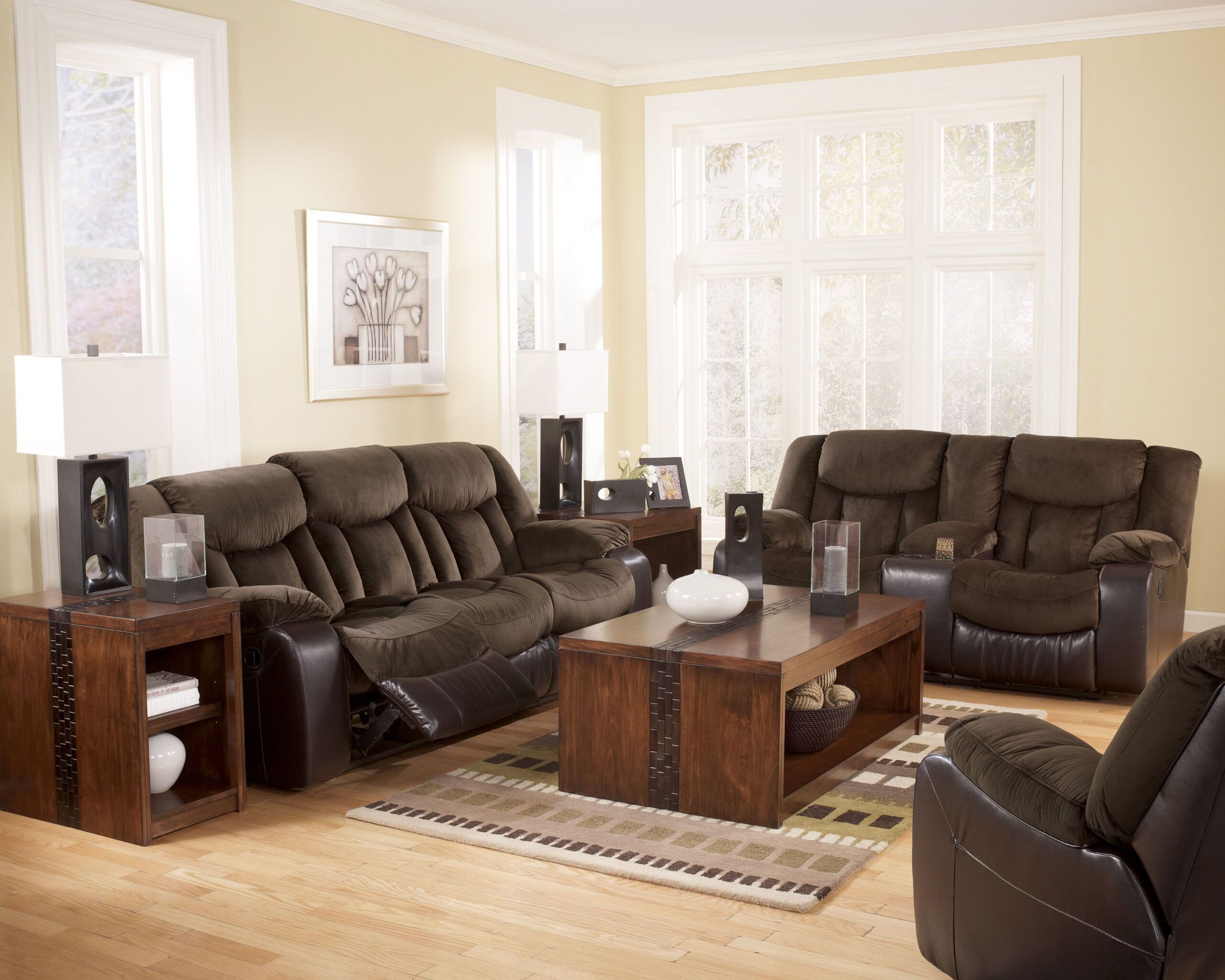 Tafton - Java Contemporary Java Leather Living Room Set | Set Sofa ... inside Exploring the Benefits of Implementing Java 2-Piece Living Room Set in Enterprise Applications