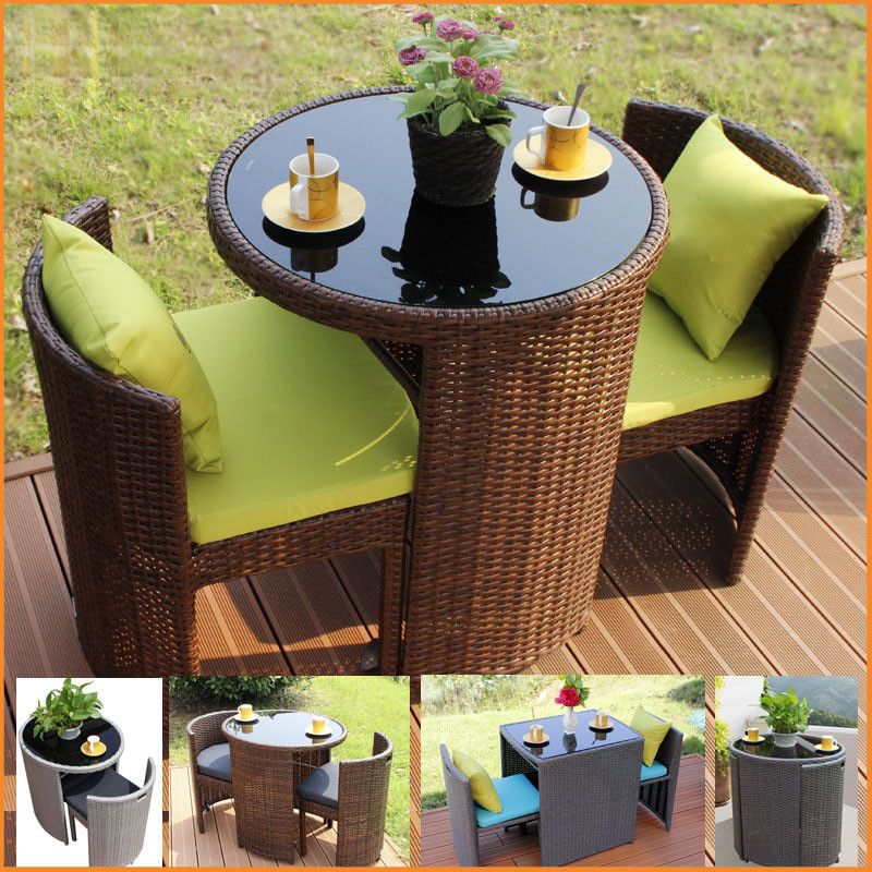 Three-Piece Rattan Dining Set Chair Coffee Combination Outdoor Small ... within Exploring the Craftsmanship Behind Natural Rattan Coffee Table Sets