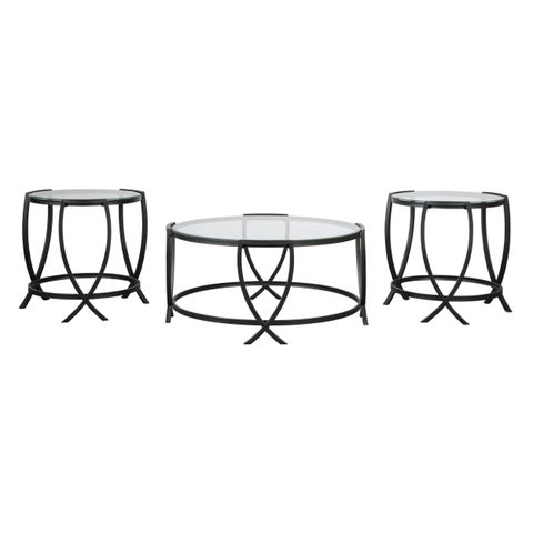 Wildon Home® Gurjinder 3 Piece Coffee Table Set | Wayfair intended for Trinidad 3-Piece Coffee Table Set