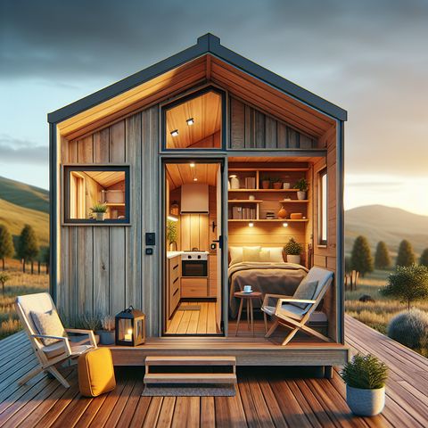 1 Bedroom Tiny House Tour - Tiny Nest Homes: Your Home For Sustainable ... in Smart storage tricks that make tiny house living easier