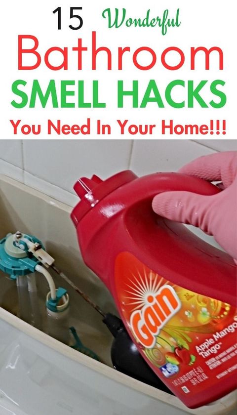 10+ Brilliant Bathroom Smell Hacks That Are Worth Keeping | Bathroom ... for Why Most Bathroom Cleaning Spinners Don't Work (And This One Does)