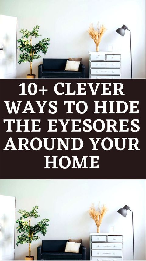 10+ Clever Ways To Hide The Eyesores Around Your Home | Trash Can ... regarding Struggling With DIY Eyesores? Here's What's Actually Going Wrong