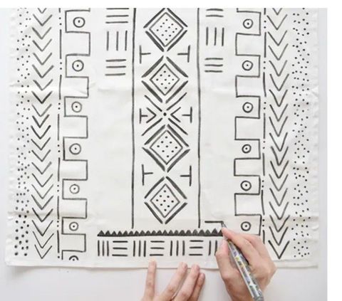10 Diy Mudcloth Pillow Ideas To Make Your Own – Artofit inside Diy Mudcloth Patterns