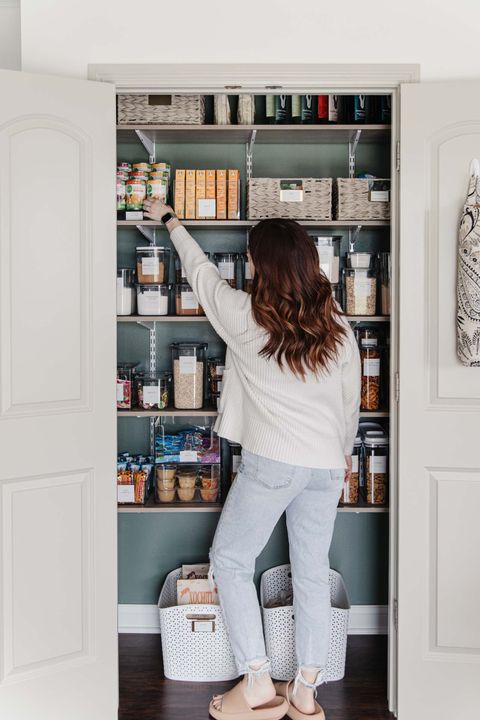 10 Easy Small Pantry Organization Ideas For 2025 - Caitlin Marie Design within Organizing Small Pantry Cabinets