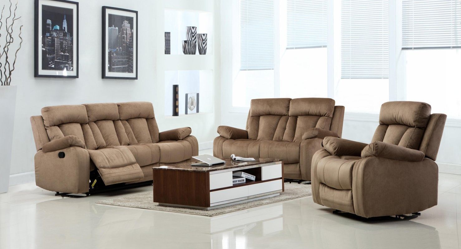 Maximizing Comfort and Style with 120 inch Modern Beige Fabric Sofa Sets
