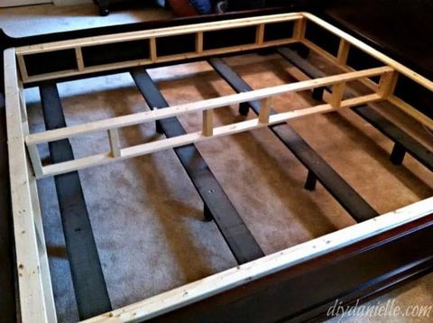 13 Diy Box Spring Plans For Cheap - Diyncrafty pertaining to Struggling With DIY Box Spring Bed Frame? It's Probably This (And What to Do)
