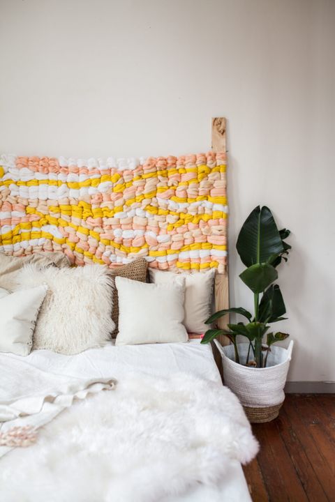15 Awesome Headboard Ideas You Can Create Yourself! - Wonder Forest intended for How to Create a Stunning Wavy Headboard Using Simple Materials