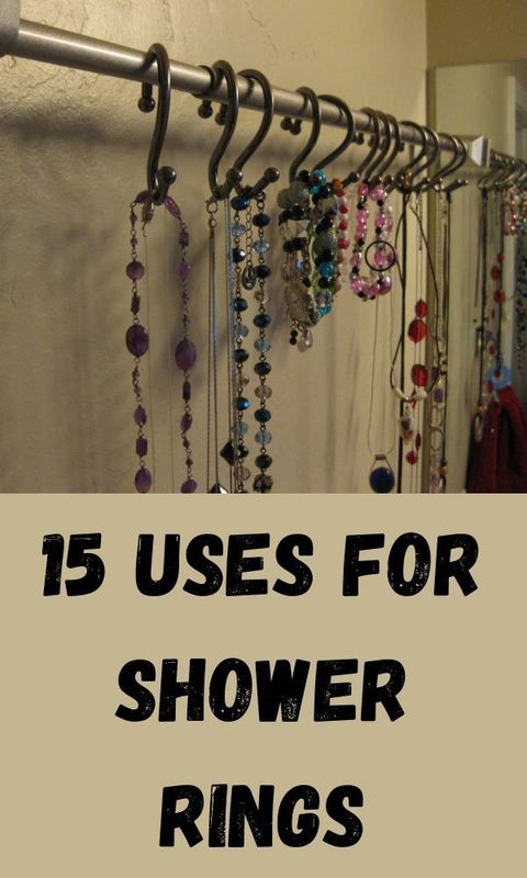 15 Common Problems Shower Rings Can Solve. Life Just Got Easier ... in Why Shower Rings Closet