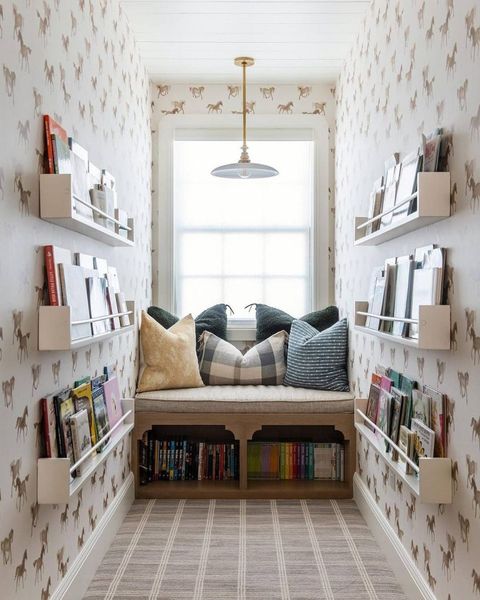 15 Cozy Reading Nooks In Small Spaces You'll Love | Godownsize throughout Reading Nook Small Spaces