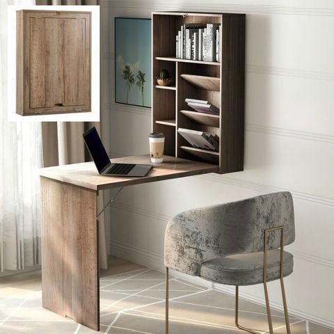 15 Excellent Desk Ideas For Small Spaces - Living In A Shoebox inside Essential tips for organizing small spaces without clutter