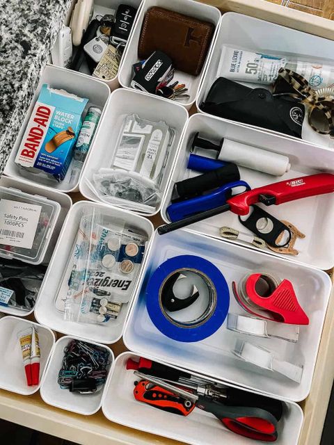 15+ Junk Drawer Organizer Uses To Streamline Your Life - Rulyhouse throughout Junk Drawer Organizers Battery Tools