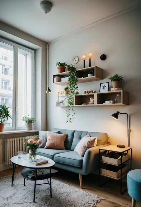 15 Rental Friendly Decor Hacks For Small Apartments - Apartment Notes with Small Apartment Secrets I Wish I Knew Before Moving In
