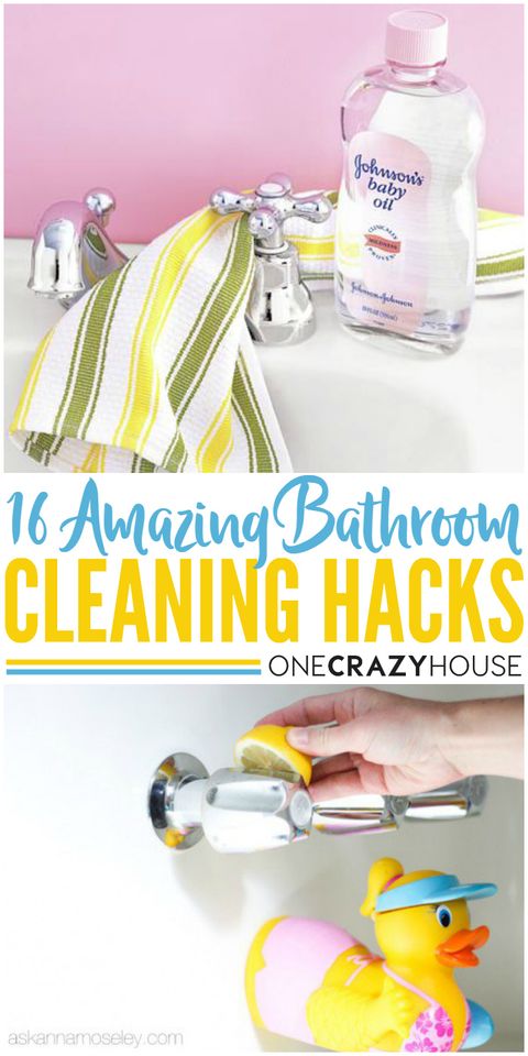 16 Tricks That Will Change The Way You Clean Your Bathroom with Cleaning Hack Ever Smartest Bathroom