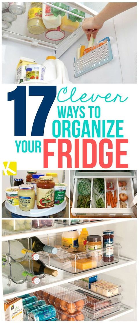 17 Clever Ways To Organize Your Fridge | Fridge Organization Hacks ... with regard to Fridge Organizing Hacks Pro Tips