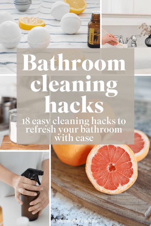 18 Of The Best Bathroom Cleaning Hacks To Make Your Space Sparkle ... for Smartest Bathroom Cleaning Hack Salad Spinner