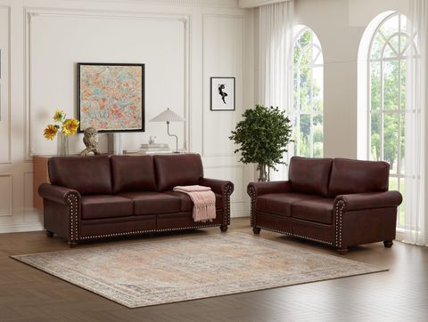 2-Piece Sofa Sets Sectional Living Room Set, Set With 3-Seat Sofa, 1 ... for 2-Piece Sectional Set