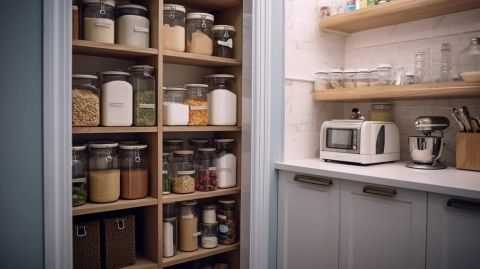 20 Outsmarting Small Pantry Organization Ideas You'll Love within Struggling With Small Pantry Cabinets? Here's What's Really Going Wrong
