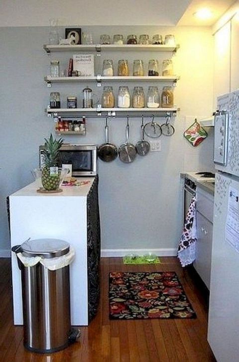 20+ Small Apartment Kitchen Storage Ideas throughout Small Apartment Kitchen Storage