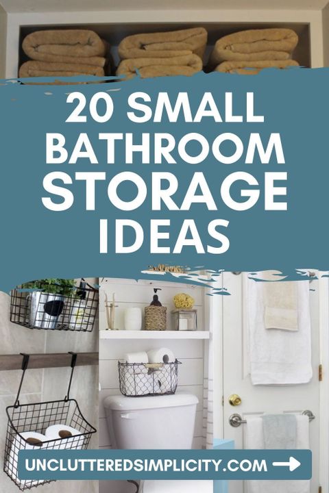 20 Small Bathroom Storage Ideas That Will Crush Your Clutter – Artofit intended for Bathroom Organization Small Spaces Loved