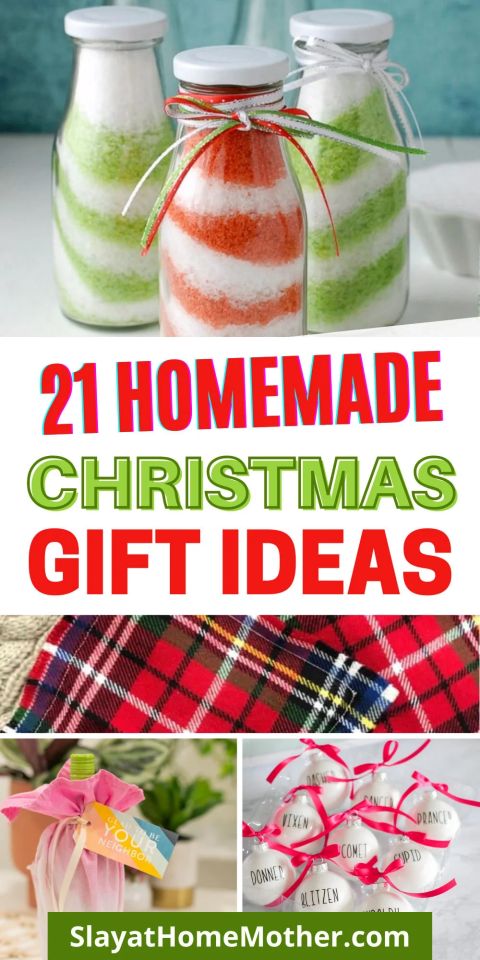 21 Homemade Christmas Gift Ideas - Slay At Home Mother intended for The DIY Christmas Gifts Homemade Mistake That Cost Me $100 (And How to Prevent It)