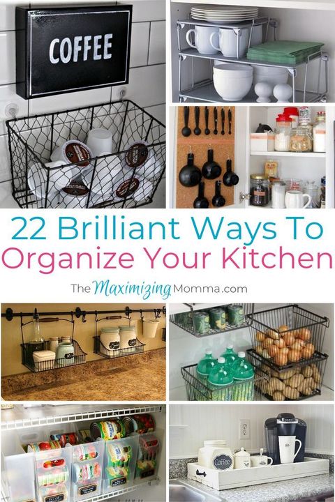 22 Brilliant Ways To Organize Your Kitchen | Kitchen Organization Diy ... with Smart Storage Strategies That Revolutionize Your Cooking Experience