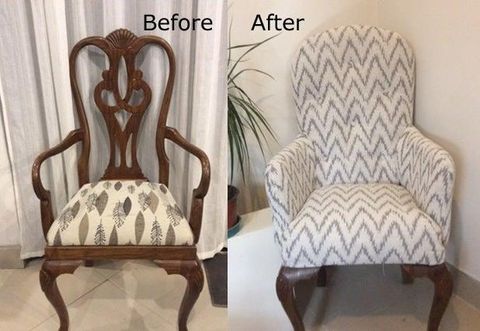 23 Diy Chair Covers Ideas - Diyncrafty within Diy Chair Transformations Ideas