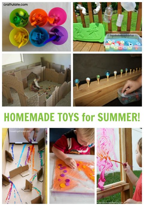 25 Cute And Easy Homemade Kids Toys For Summer Fun intended for Diy Toys Kids Easy
