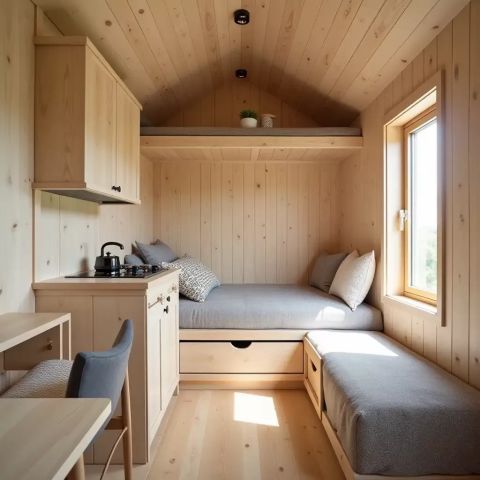25+ Functional Tiny Home Interiors Space Ideas You’ll Love In 2025 ... within I Tested 12 Tiny House Interior Smart Ideas and This One Actually Worked